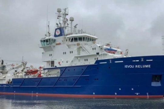 Το ιταλικό ερευνητικό σκάφος «Ievoli Relume»